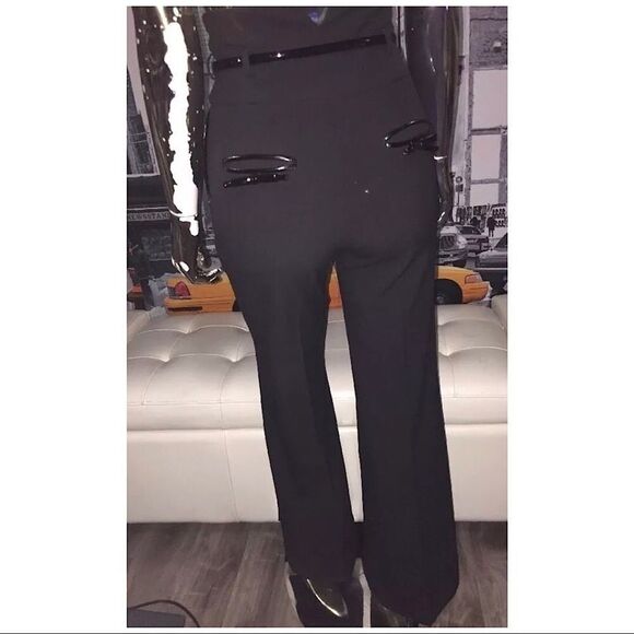 Betsey Johnson Pants - Betsey Johnson High Waist Wide Leg Pants Size 6